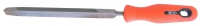 Pilník trojhranný 125mm, hrubost 2, plast