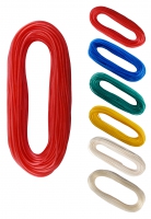 PP/PVC prádelní šňůra s ocelovým drátem, 3,5mmx20m, různé barvy