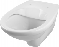 ALPHA 2.0 závěsné WC, zadní odpad, bílé